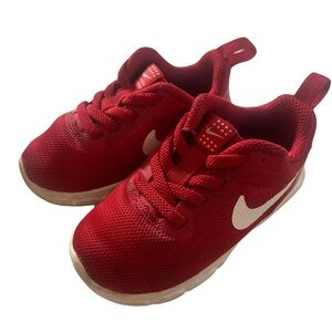 NIKE Toddler Airmax Motion Rex & White Slip On Sneakers: Preloved, Size 6C